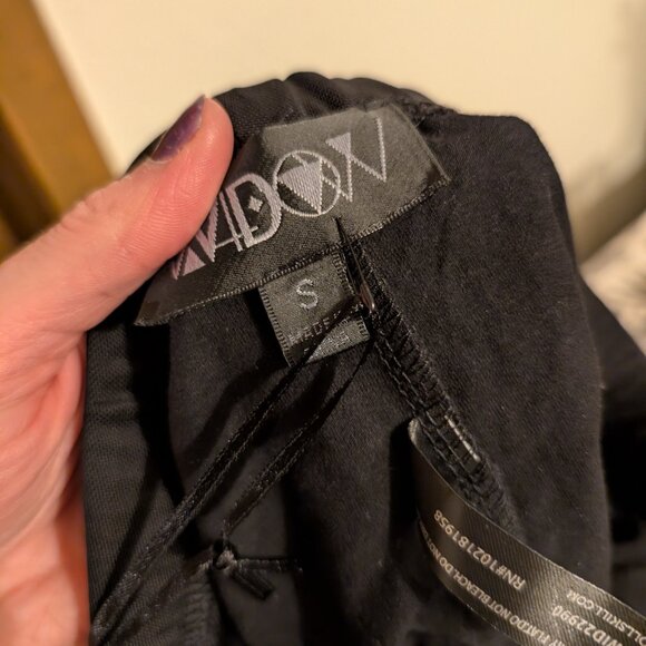 Widow Sheer Mesh Floral Flares - Picture 3 of 6